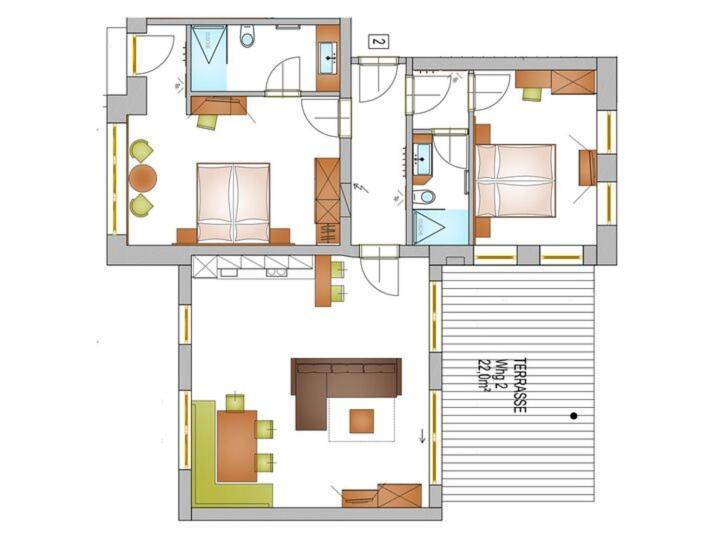 Appartement Schwab Ski In & Out 슈라드밍 외부 사진